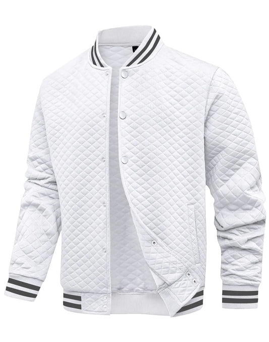 Wizoat Men's Lightweight Varsity Jacket