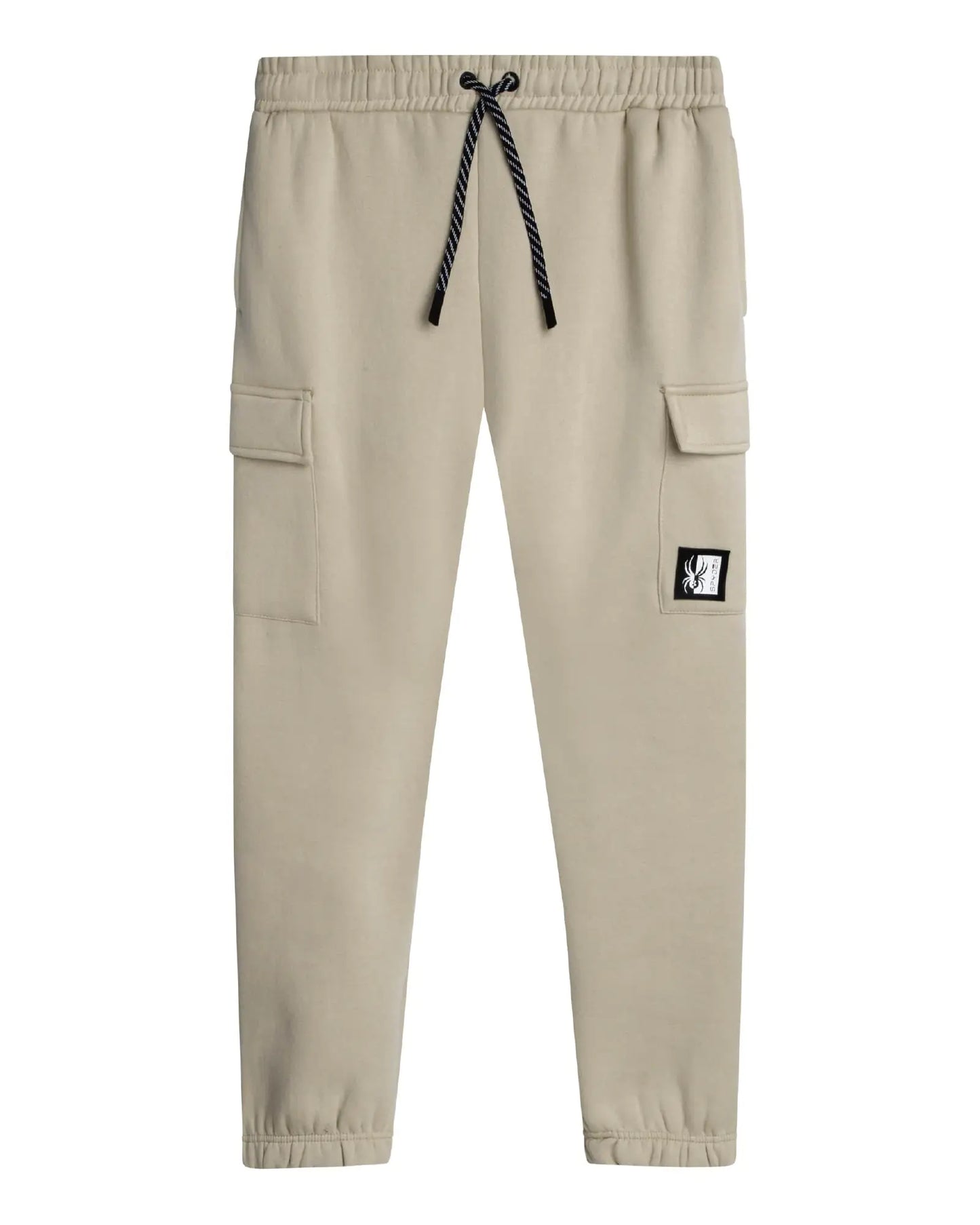 Spyder Mens Active Jogger Pants - Soft Stretch Athletic Fit Cargo Sweatpants with Elastic Waistband for Men (Sizes: S-XXL) Size Medium Cloud