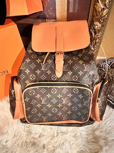 louis vuitton Chic Multi-Pocket Backpack