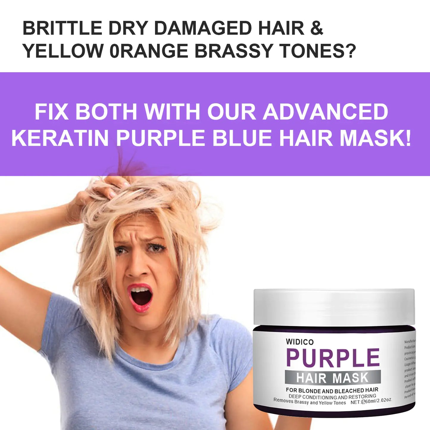 Radiant Hair Purple Shampoo
