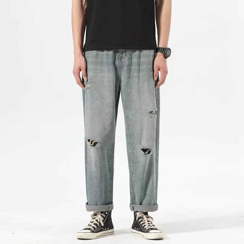 Summer Breeze Ripped Jeans for Men