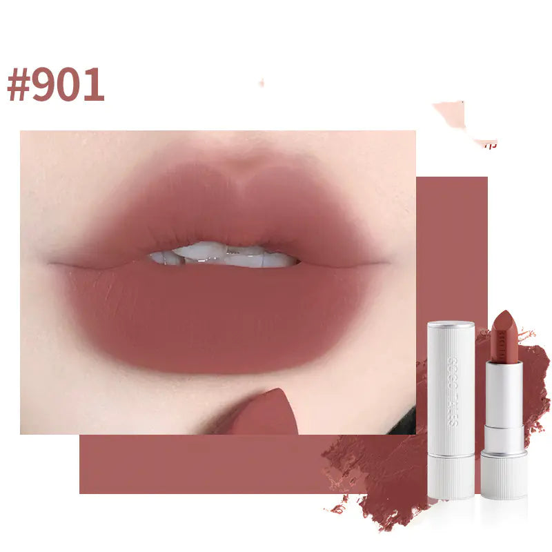 Retro Velvet Lipstick in Striped Caramel Chestnut