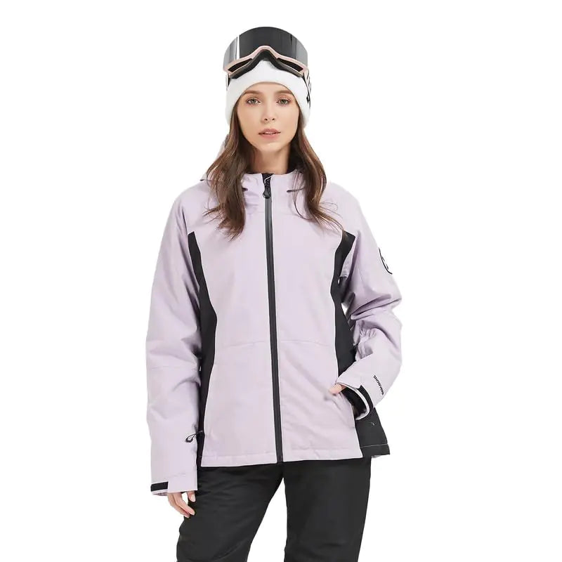 SNOWVERB Womens Mens Warm Skiing Jacket Snowboard Coat Insulated Waterproof Snowboarding Mountain Snow Ski Jackets with Hood