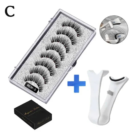 Magnetic Mink Lash Set with Tweezer