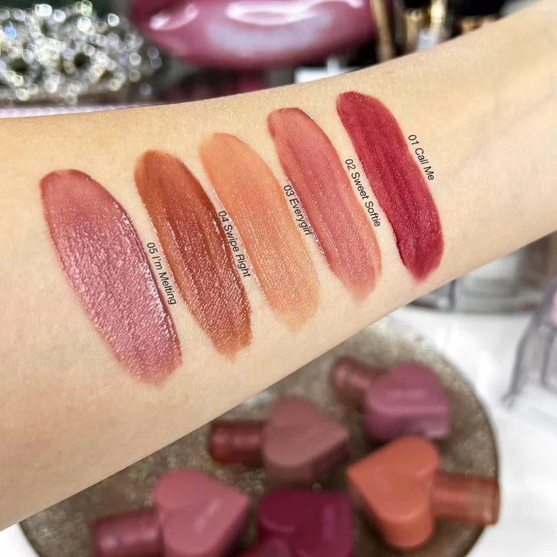 Velvet Matte Charm Lip Gloss 5 Shades