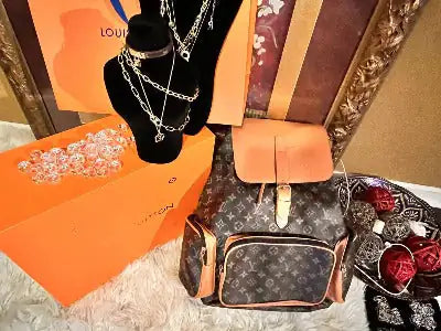 louis vuitton Chic Multi-Pocket Backpack