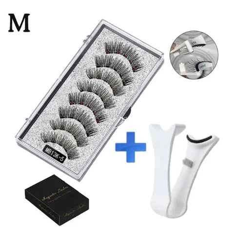 Magnetic Mink Lash Set with Tweezer